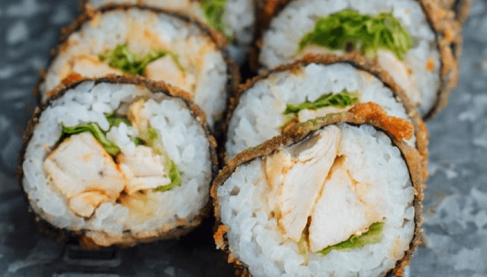 tempura del sushi