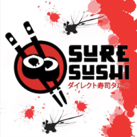 sure sushi logo